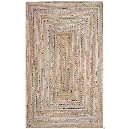 Safavieh Cape Cod Hand Woven Runner Rug, Beige and Multi Color - 2 ft.-3 in. x 6 ft. CAP202B-26